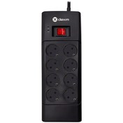 Resim Dexim SP08DG 8'li Siyah Akım Koruyucu Çoklu Priz 