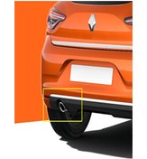 Resim Solarex Renault Clıo 5 Hb Hb 2019 Üzeri Uyumlu Egzoz Ucu Vidalı P.çelik Krom 1.kalite 