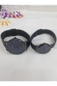 Resim Choppers Rakamlı Çift Sevgili Unisex Hasır Kordon Hediyelik Kol Saat 