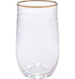 Resim Decorium Meşrubat Bardağı 6 Prc Morano Altın M01124 