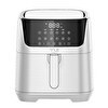 Resim Yui M25 Maxifry Pro 5.5 L Beyaz Smart Airfryer Fritöz 