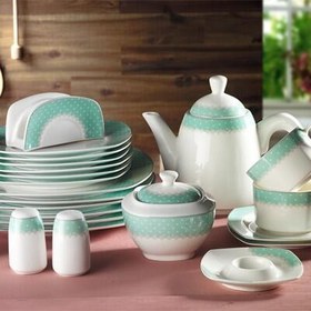 Resim Aryıldız Porselen Kahvaltı Takımı 51003 43 Parça 