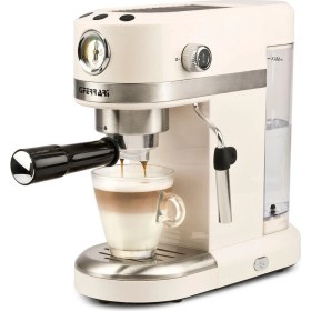 Resim Liçi Espresso Latte Cappuccino Retro Vintage Kahve Makinesi Süt Köpürtücülü G3FERRARI G10168 Amarcord 