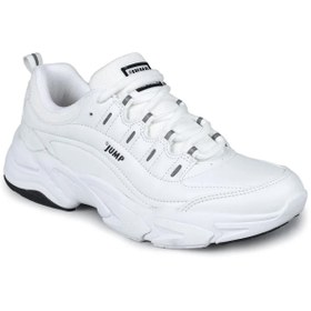 Resim Jump Beyaz - 26776 Unisex Spor Ayakkabı Sneakers 