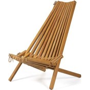 Resim Therapy Chair Ahşap Şezlong - Meşe Ahşap 