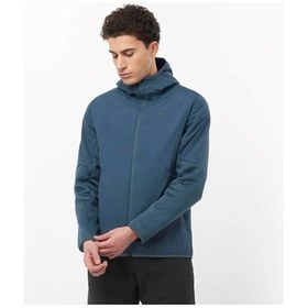Resim Salomon C23280 Outlıne Hybrıd Warm Hd Primaloft Thermoplume Yalıtımı Erkek Montu - Lacivert Lacivert 