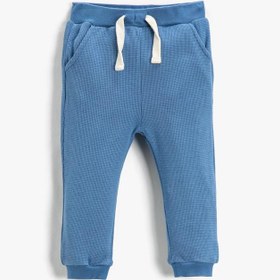 Resim Erkek Bebek Basic Eşofman Altı Beli Bağlamalı Pamuklu 