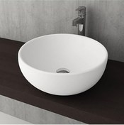 Resim Bocchi Venezia Çanak Lavabo 45 Cm Mat Beyaz 1119-002-0125 