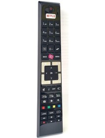 Resim Vestel Uyumlu 4K Smart Led Tv Kumanda Netflix Tus 