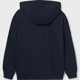 Resim Mayoral Lacivert Erkek Çocuk İşlemeli Sweatshirt 7402 Lacivert 