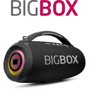 Resim Powerway Bigbox 40W LED Işıklı Bluetooth Hoparlör 