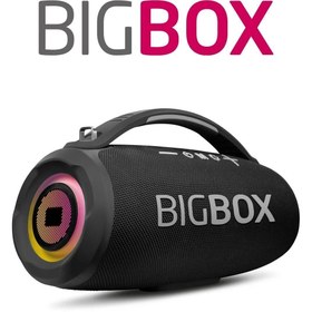 Resim Powerway Bigbox 40 W Çift Bass Led Işıklı Bluetooth Hoparlör 