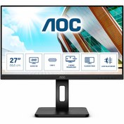 Resim AOC Q27P2CA 27" 75Hz 4Ms HDMI+DP+USB-C WQHD Adaptive-Sync IPS Pivot Vesa Monitör 