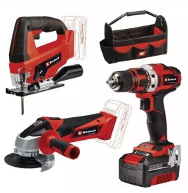 Resim Einhell Te-Tk 18/3 Li Kit (Js+Cd+Ag) Akülü Combo Alet Seti 1x4,0 Ah 