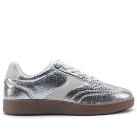 Resim Nine West SAMRINA 5FX Gümüş Kadın Sneaker 