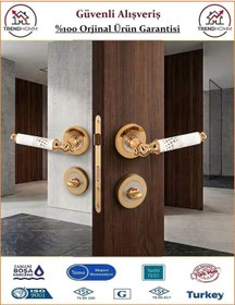 Resim Sofuoğlu Yakut Premium Rozetli Kapı Kolu - Albifirin - Wc Banyo 