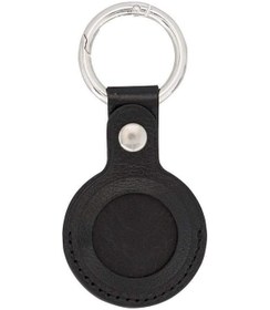 Resim Bloompaw Noir Hakiki Deri Airtag Kılıfı Siyah 