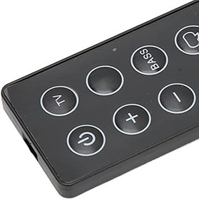 Resim Universal SoundBar Uzaktan, Ses Uzaktan Yedek Değiştirme Sesli Deplasman 418775 410376 Için Ses çubuğu Uzaktan Kumanda Değiştirme Ile Uyumlu Evrensel Uzaktan Kumanda 