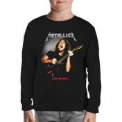 Resim Lord T-Shirt Metallica - Kirk Hammett Siyah Çocuk Sweatshirt 