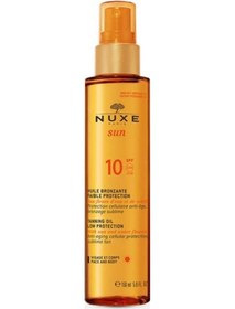 Resim Nuxe Sun SPF10 Bronzlaştırıcı Yüz ve Vücut Yağı 150 ML 
