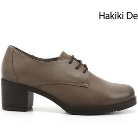 Resim Gönderi R Kadın Vizon Antik Bağcıklı Orta Kalın Topuklu Hakiki Deri Oxford Ayakkabı Gdza13424230 vizon 