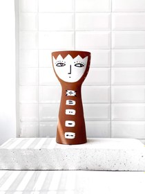 Resim TERRA NUE // Seramik Saksı • Vazo 