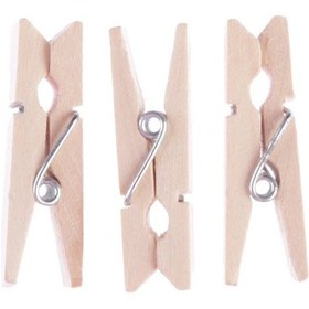 Resim Ahşap Mandal Süs 30'Lu 2018-34 Ahşap Mandal Süs 30'Lu(2018-34 