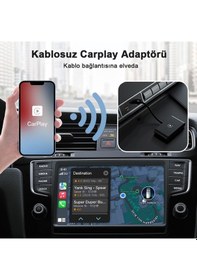 Resim Xonect Kablosuz Carplay Adaptör, Kablolu Carplay Kablosuza Dönüştürün, Kablolardan Kurtulun 