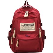 Resim Yeiuyi Bayan Büyük Kapasiteli Açık Sırt Çantası 45cm Ortaokul Öğrencisi Kırmızı Okul Çantası Kirmizi Kırmızı 