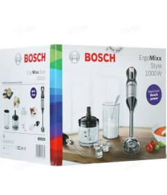 Resim Bosch Siyah Uzun Mikser MS64M6170 - Güçlü ve Pratik Mutfak Aleti 