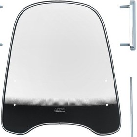 Resim Gp Kompozit Mcm001 Scooter Universal Ön Cam Şeffaf 44 Cm 