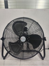 Resim Genel Markalar Muzeko Mzk-20sh Yer Tipi 150w Kafes Siyah Renk Sanayi Vantilatör 