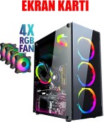 Resim DMC N45 (GTA 5) ) I7-860,16gb Ram,256gb Ssd,4gb R7240 Gddr5,oyuncu Masaüstü Bilgisayar 