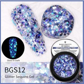 Resim Born Pretty Pullu Simli Uv Jel Bgs12 (52328) 