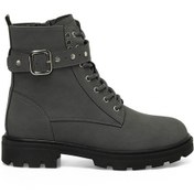 Resim Kinetix Rafelu 4pr Antrasit Kadın Bot Gri 