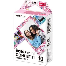 Resim Instax Mini Confetti 10'lu Özel Film Renkli 