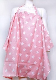 Resim Moje Anne Emzirme Örtüsü Pembe Yıldız 