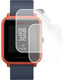 Resim Amazfit Bip Saat Ekran Koruyucu Tam Kaplama Tpu Film 2 Adet 