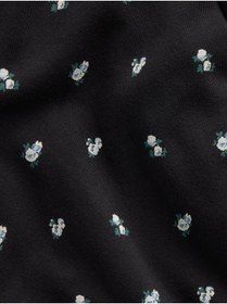 Resim GAP Kız Çocuk Siyah VintageSoft Relaxed Jogger Eşofman Altı 