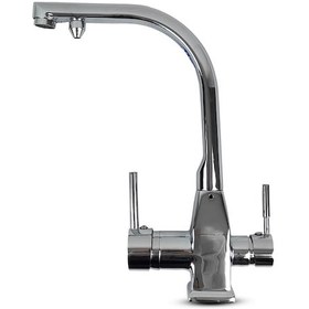 Resim Su Arıtma Cihazı İçin 3 Yolluk Krom Musluk 