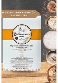 Resim Ekşi Mayalı Ekmek Yapımına Özel Tam Buğday Unu - 10 Kilo 