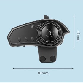 Resim Genel Markalar Bt35 Intercom Motor Kurye Kask Kulaklık Bluetooth Motosiklet Kulaklık Bluetooth 