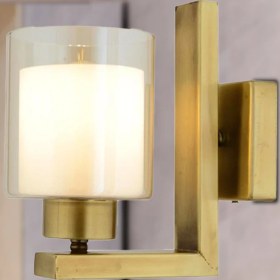 Resim Apliqa İmer Eskitme Duvar Lambası Yatak Odası-Yatak Başı-Banyo İçin Modern Aplik 