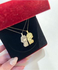 Resim N!da Jewelry 925 Ayar Gümüş Çift Cedric Chen Sevgili Kolye 