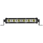 Resim 18W 17cm Düz Tek Sıra Üniversal Delici Sis Lambası Led Bar 