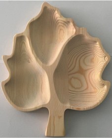 Resim Ahşap Çam Sunum Çerez Tabağı Ahşap 