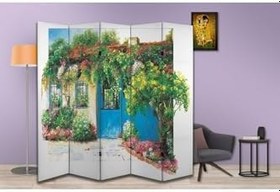 Resim Manzara Temalı Özel Tasarım Paravan Room Divider PRV1103, 180 x 180 