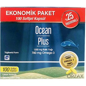 Resim Ocean Plus Balık Yağı 100 Kapsül 