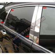 Resim Vw Amarok 2010 Sonrası Orta Direk 6 Parça Paslanmaz Çelik Krom 