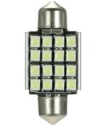 Resim Neevoyu 12v 36mm Oto İç Aydınlatma Led Ampulü, 16 Smd 3528 Beyaz Işık, 6000k 200lm, 60000+ Saat Ömür, Festoon Tipi 